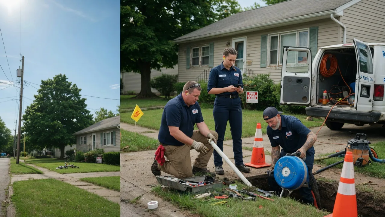 Sewer Line Repair in Beckemeyer, IL near me